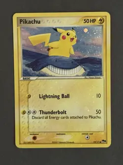 Pokemon TCG Pikachu 012/017 POP Series 5 Holo - Image 1