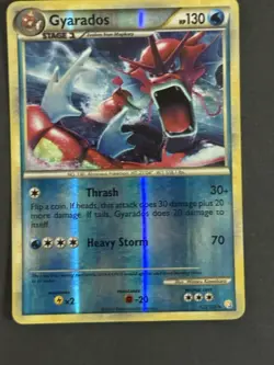 Pokemon TCG Gyarados 123/123 Heartgold & Soulsilver Reverse Holo - Image 1