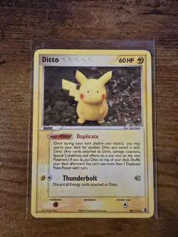 Ditto (Pikachu) 39/113 - Pokemon Delta Species 2005 Pokemon TCG - 39/113 LP - Image 1