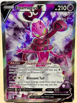 Lost Origin Enamorus V 178/196 Rare Ultra Pokemon NM/M - Image 1