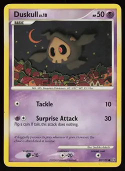 DUSKULL 60/100 COMMON STORMFRONT POKEMON HP - Image 1