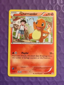 NM Pokemon - Charmander - RC3/RC32 - Common - Generations - LP -NM 1/4 - Image 1