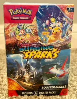 Pokemon TCG: Scarlet and Violet Surging Sparks Booster Bundle New Factory Sealed - Image 2