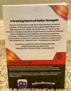 Pokemon TCG: Scarlet and Violet Surging Sparks Booster Bundle New Factory Sealed - Image 3