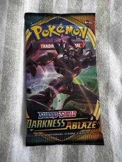 Darkness Ablaze Booster Pack Pokemon TCG Sword & Shield *Factory Sealed - Image 1