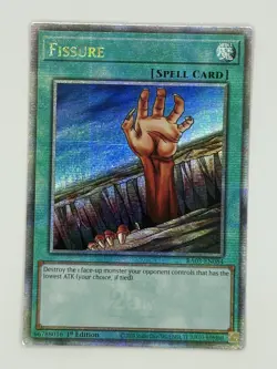 Fissure (Quarter Century Secret Rare) #RA03-EN084 Yugioh - Image 1