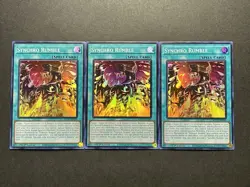 3x Synchro Rumble | AGOV-EN060 | Super Rares | LP | 1st Edition | YuGiOh! - Image 1