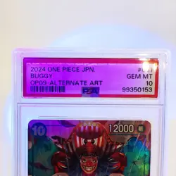 PSA 10 BUGGY OP09-051 ALT ART SUPER RARE One Piece - Image 3