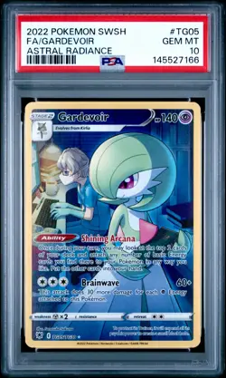 Gardevoir TG05/TG30 Trainer Gallery Astral Radiance PSA 10 Pokemon card - Image 1
