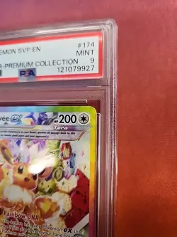Eevee ex 174 Sv: Scarlet & Violet Promo Cards Holo PSA 9 MINT - Image 2