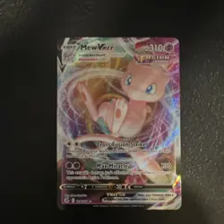 Pokemon Mew VMAX 114/264 Fusion Strike Ultra Rare Full Art Holo Card - Image 3