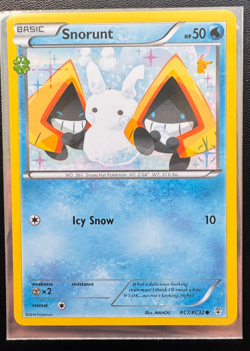 Pokemon Card Snorunt RC7/RC32 Generations Radiant Collection Non Holo L/P - Image 1