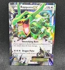 Pokemon TCG Rayquaza EX Ultra Rare Card 75/108 XY: Roaring Skies - Image 1