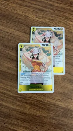 Op15-109 Nico Robin SR One Piece Card Game English Near Mint X2 - Image 1