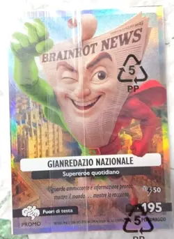 CARD SKIFIDOL ITALIAN BRAINROT GIANREDAZIO NAZIONALE - LIMITED PROMO - Image 1