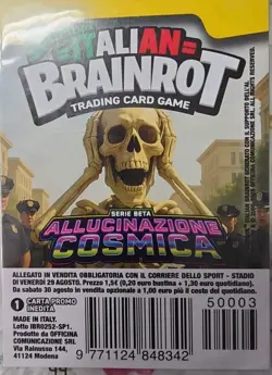 CARD SKIFIDOL ITALIAN BRAINROT GIANREDAZIO NAZIONALE - LIMITED PROMO - Image 2