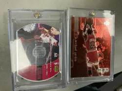 Lot of (2) Assorted Michael Jordan Cards Black Diamond + Die Cut - Image 1