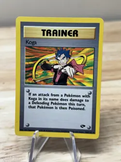Koga - 106/132 - Pokemon Gym Challenge Unlimited Rare Card WOTC LP - Image 1