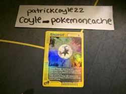 Crystal Energy Reverse Holo Uncommon Special Energy Card Aquapolis 146/147 MP - Image 2