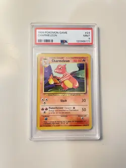 Charmeleon Base Set Card 024/102 PSA 9 - Image 1