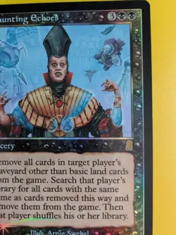 Haunting Echoes. Sorcery MTG Card. Odyssey.Old Border FOIL. - Image 4