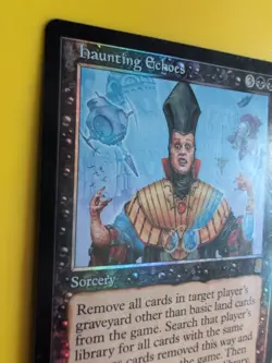 Haunting Echoes. Sorcery MTG Card. Odyssey.Old Border FOIL. - Image 5