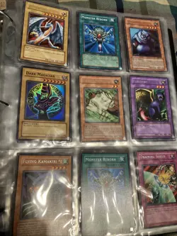 You-Gi-Oh! Card Lot Binder Collection Of Mostly Retro Cards, Including Rares - Image 1