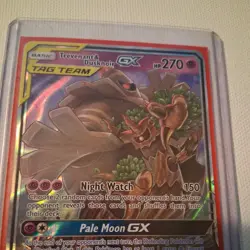 absolutely*Mint*🔥ULTRA RARE Trevenant & Dusknoir GX Tag Team Pokemon Black Star - Image 2