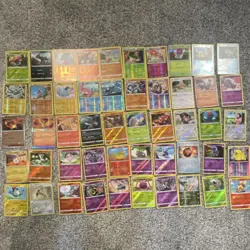Pokemon 50 card lot ALL HOLO OR REVERSE HOLO all MINT condition years 2015-2025 - Image 1