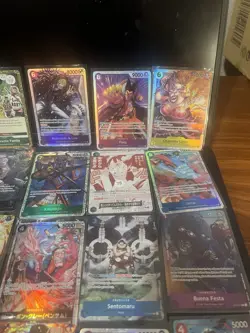 One Piece Card Game Bandai Foil Regular 25 cards Lot - Image 3