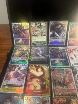 One Piece Card Game Bandai Foil Regular 25 cards Lot - Image 4