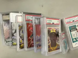 Lot of (18) Slabbed Cards w/ Tua AUTO - Image 1