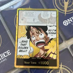 ONE PIECE - GOLD DON!! CARD - OP15 - ADVENTURE ON KAMIS ISLAND - MINT CONDITION - Image 1