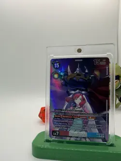 Digimon Card Omnimon BT22-015 SR Parallel English Cyber Eden - Image 1