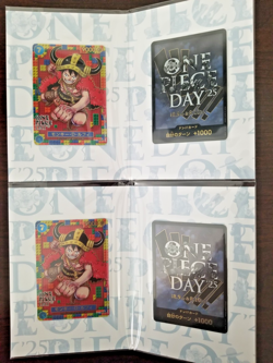LOT of 2 One Piece Premium Card Collection DAY '25 Sealed Luffy & DON! JP Promos - Image 3