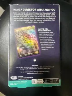 Magic The Gathering Lorwyn Eclipsed Blight Curse Commander Deck - Image 2