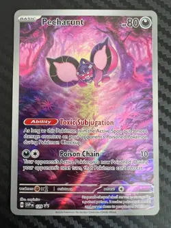 Pokemon TCG SV: Scarlet & Violet Promo Cards 129 Pecharunt NM - Image 1