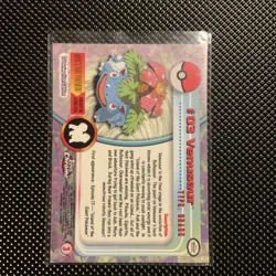 Pokemon 2000 Topps Chrome - Venusaur #3 CLEAN - Image 2
