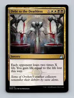 Debt to the Deathless Ravnica Remastered Non-Foil MTG NM - Image 1