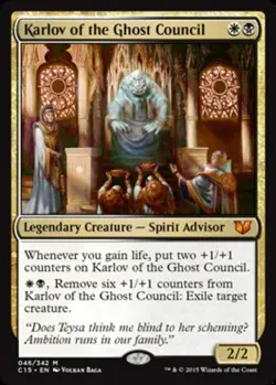 x1 Karlov of the Ghost Council M MTG Commander 2015 M/NM, English - Image 1
