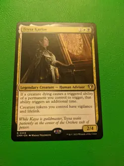 Teysa Karlov (Borderless) Commander Masters Regular - Image 1
