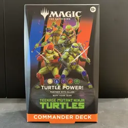 Magic the Gathering Teenage Mutant Ninja Turtles Commander Deck ENG Sealed NEW - Image 1