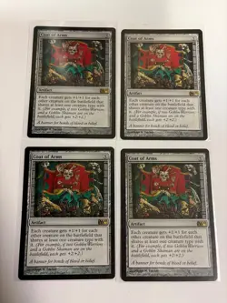 x4 Coat of Arms NM-Mint, English Duel Decks: Mind vs. Might MTG Magic - Image 1