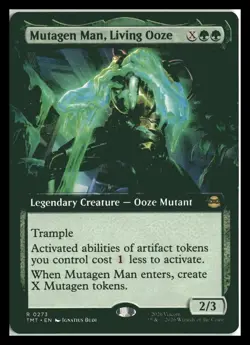 Teenage Mutant Ninja Turtles #273 Mutagen Man, Living Ooze (Extended Art) - Image 1