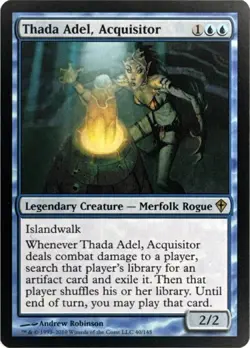 Thada Adel, Acquisitor (#40) - Worldwake - MTG Magic: The Gathering - LP - Image 1
