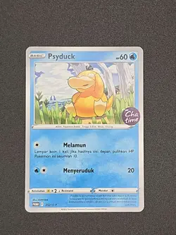 Pokemon TCG Indonesia Psyduck Chatime Promo LP 352/S-P 1 - Image 2