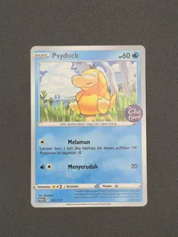 Pokemon TCG Indonesia Psyduck Chatime Promo LP 352/S-P 8 - Image 2