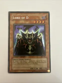 Lord of D. - BPT-004 - Yugioh TCG - Secret Rare - Limited Edition - Image 1
