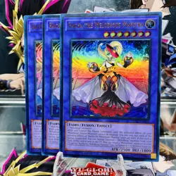 3x Yugioh Playset Bacha the Melodious Maestra MP25-EN188 Ultra Rare Near Mint - Image 1