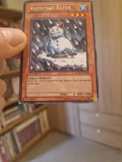 Yu-Gi-Oh! TCG Snowman Eater Raging Battle RGBT-EN094 1st Edition Rare - Image 3